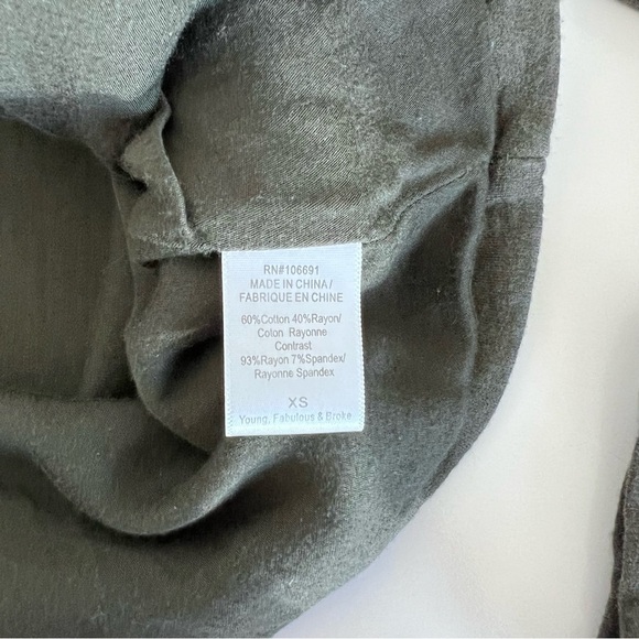 Young, Fabulous and Broke Green Puffer Jacket - Picture 8 of 10